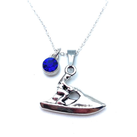 Jet Ski Necklace May Be Personalized - Picture 7 of 9